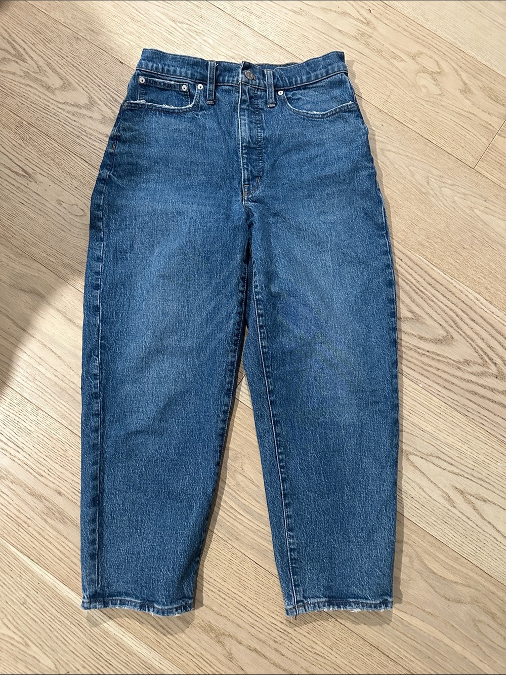 Madewell balloon jeans